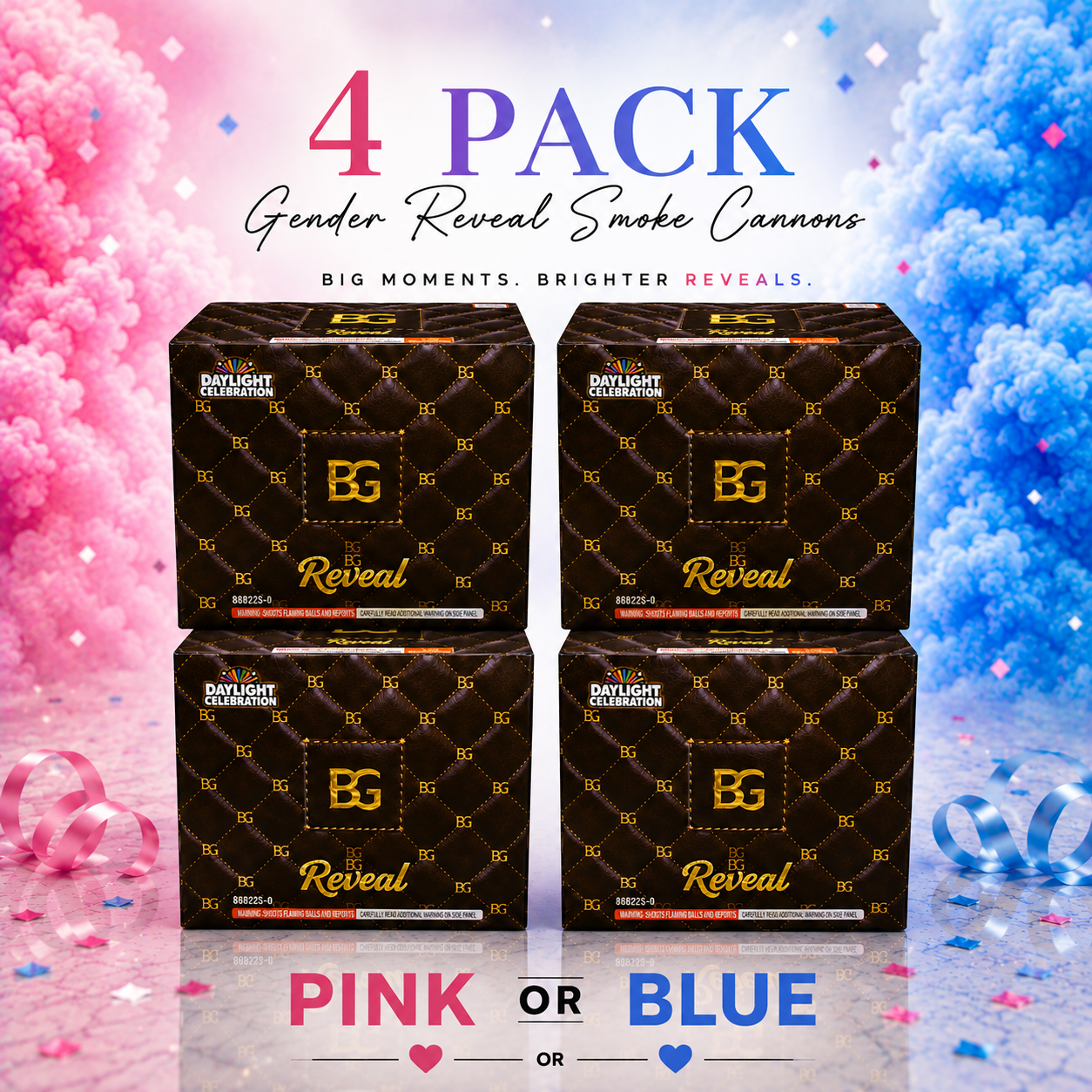 BG Reveals | Smoke Cannon (4 Pack)