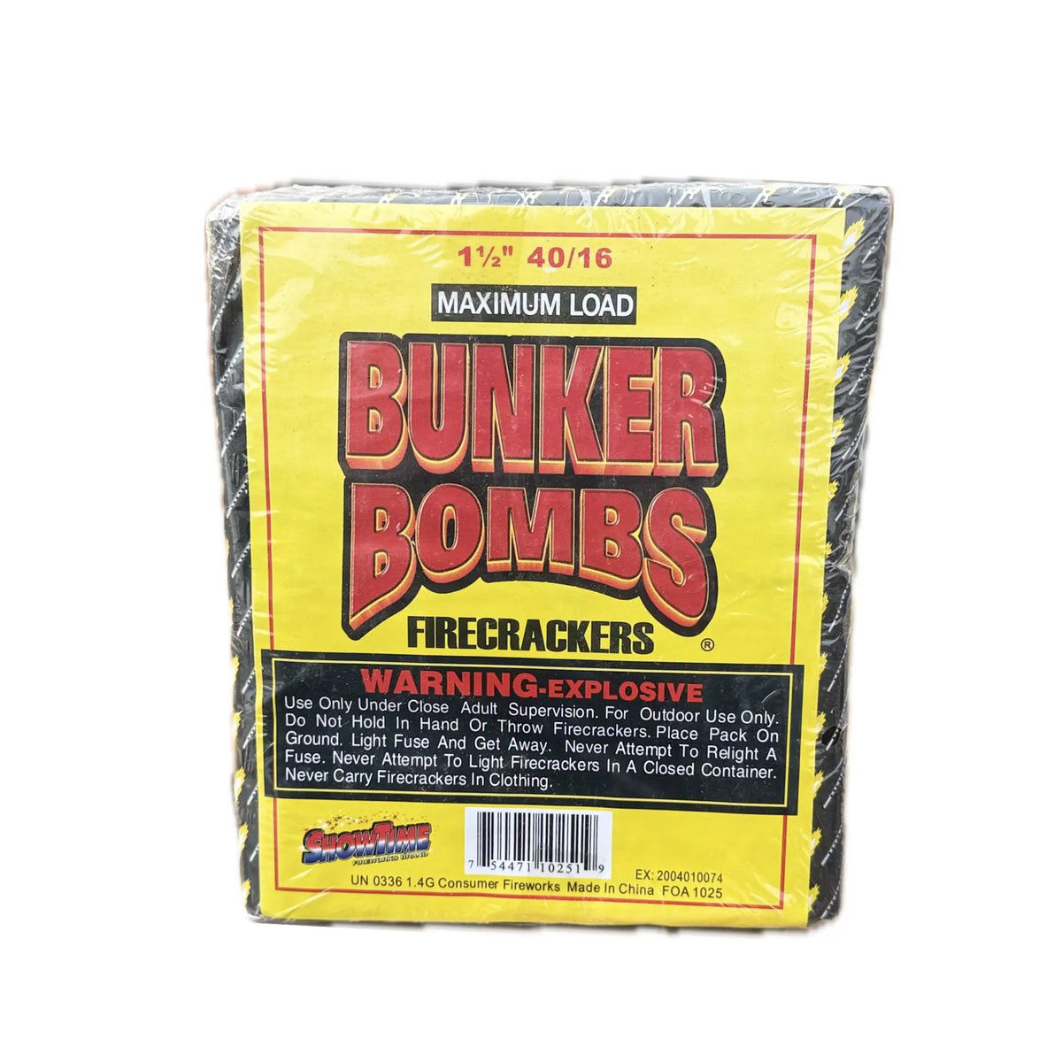 Bunker Bomb Firecrackers