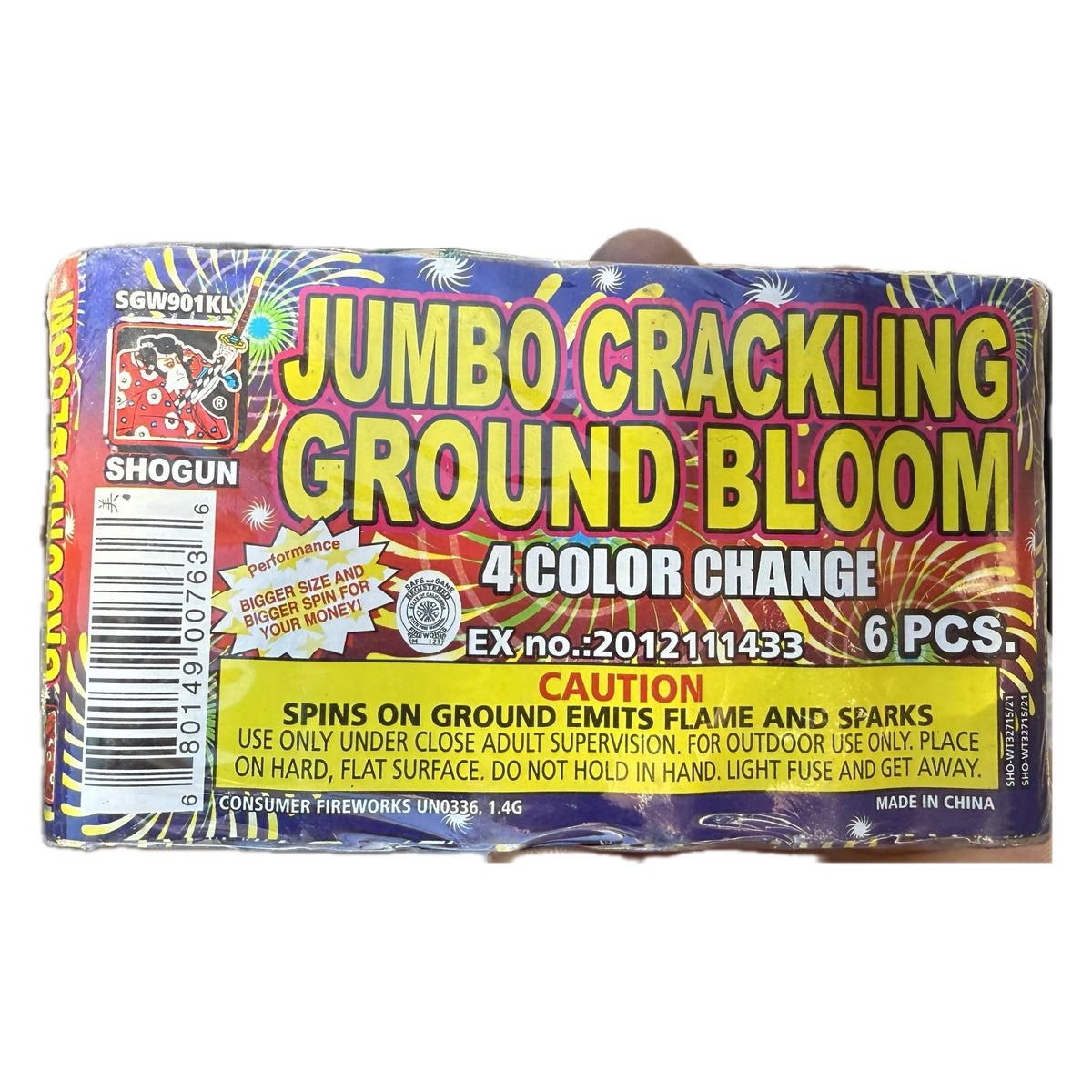 Jumbo Crackling Ground Bloom Flower