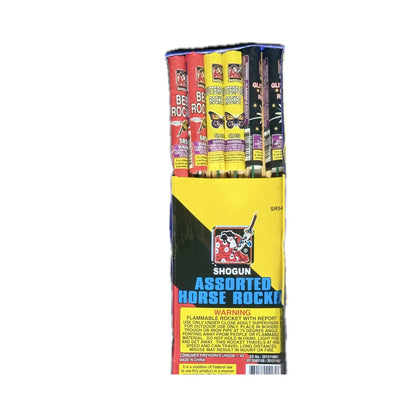 Assorted Horse Rockets