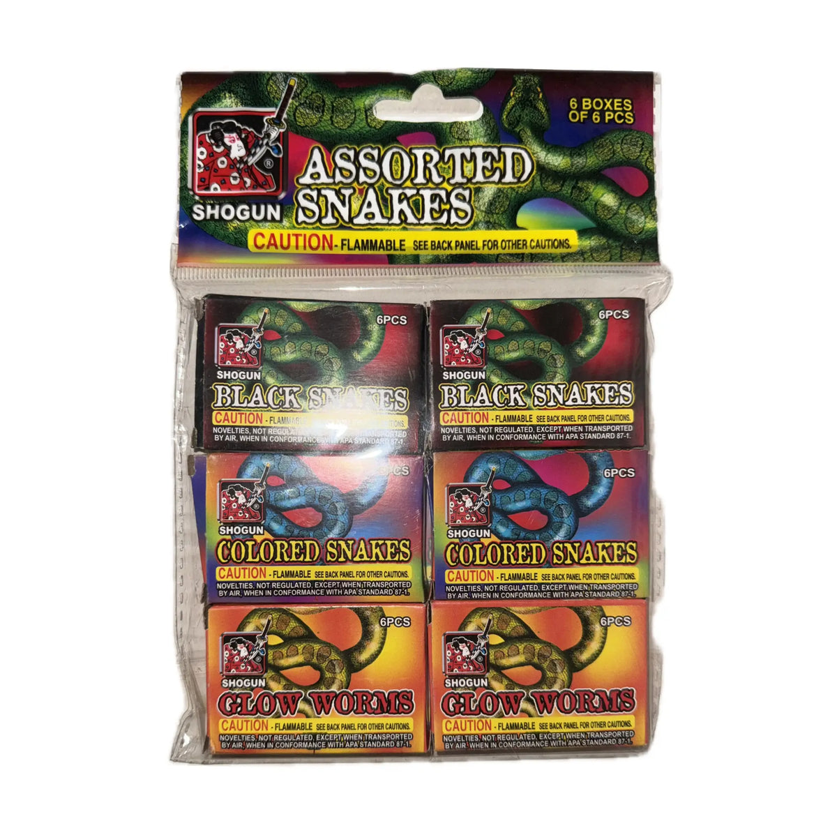 Assorted Snakes Pack