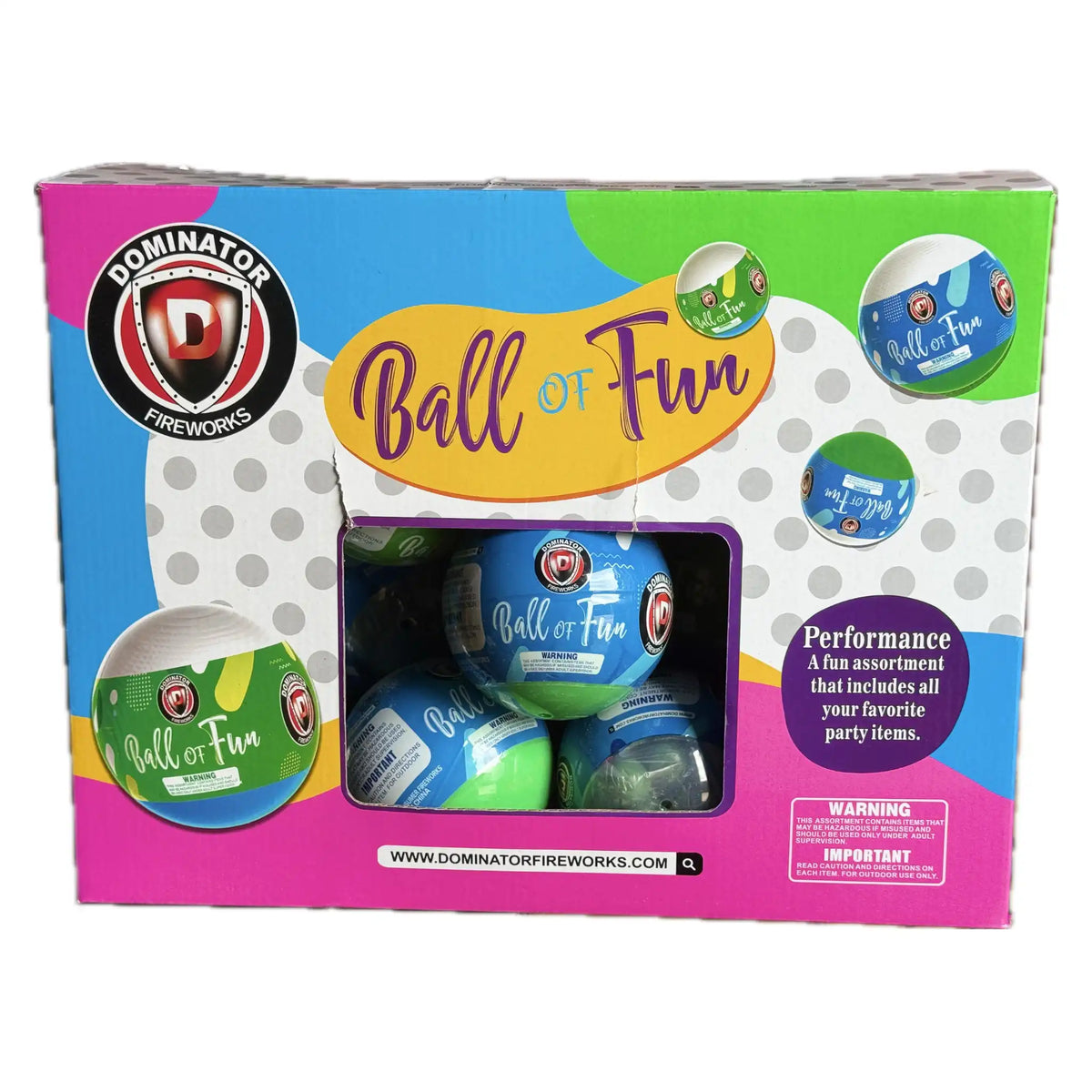 BALL OF FUN ASST (display)