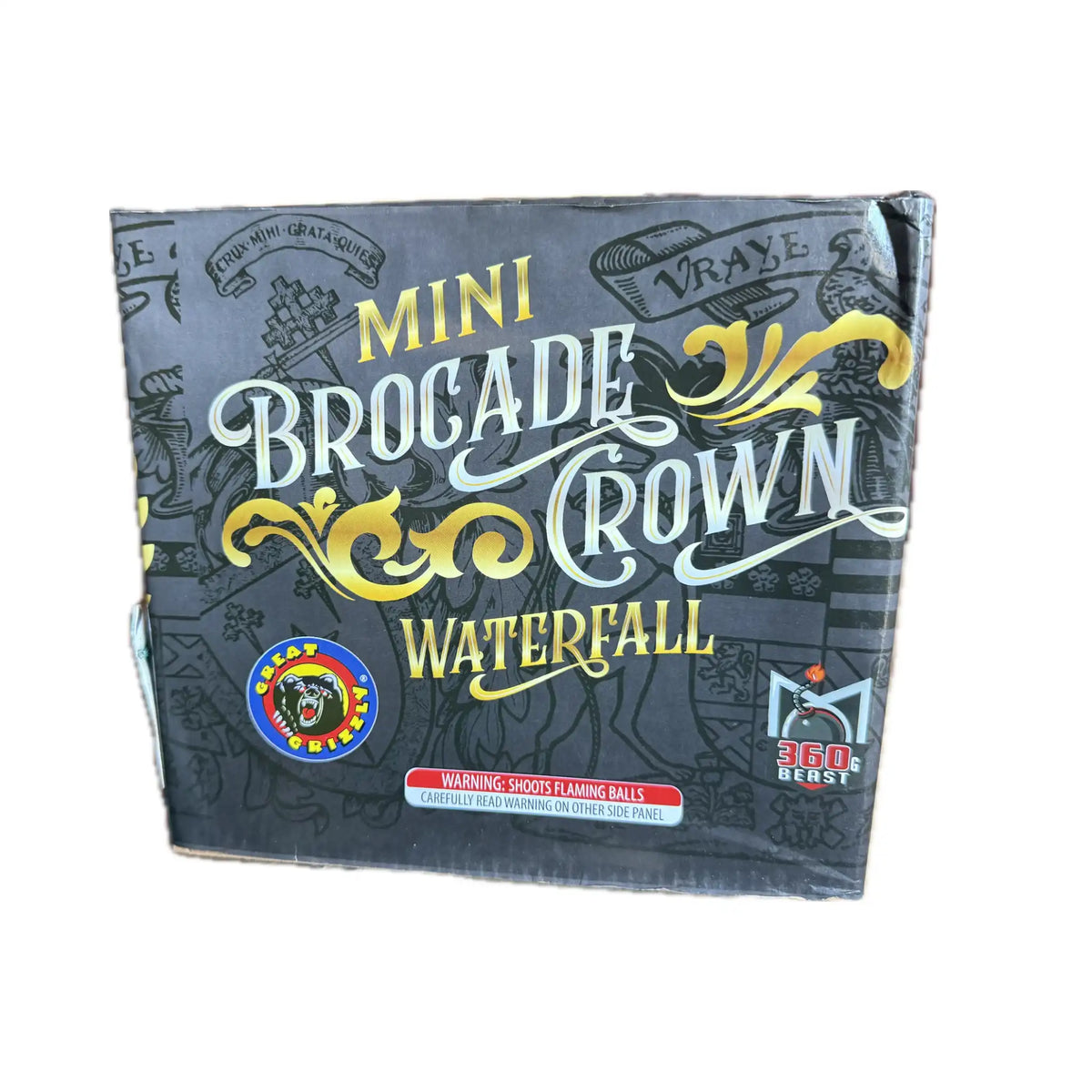 Brocade Crown Waterfall Mini