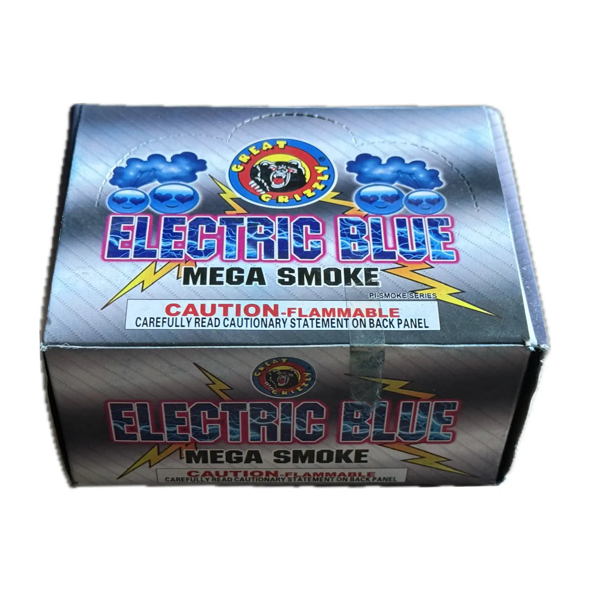 Electric Blue Mega Smoke (display)