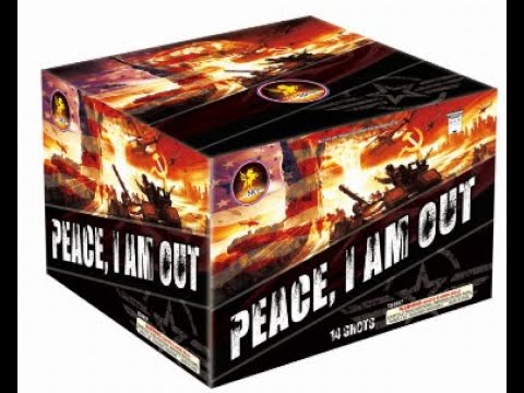 Peace, I Am Out video
