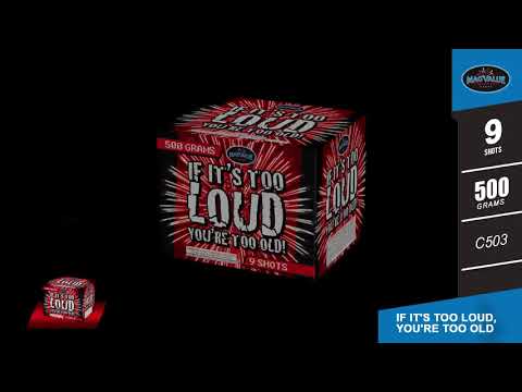 If It's Too Loud You're Too Old video