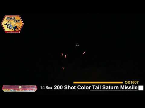 200 Shot Color Tail Saturn Missile