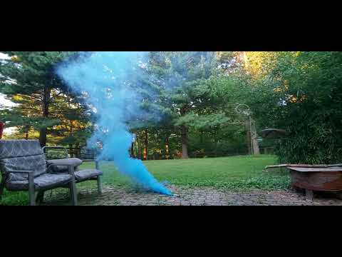 Electric Blue Mega Smoke (display) video