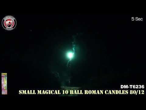 10 Ball Magical Roman Candle