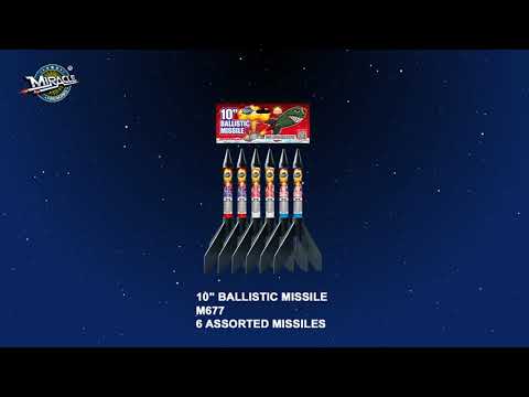 10" Ballistic Missle video
