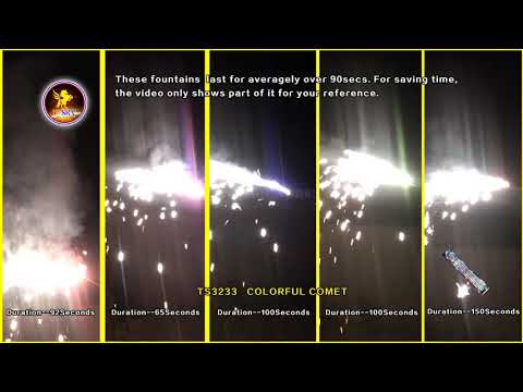 Colorful Comet video