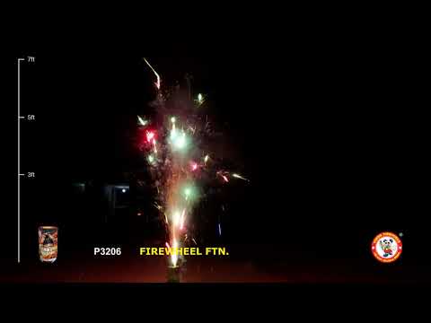 Firewheel Fountain video